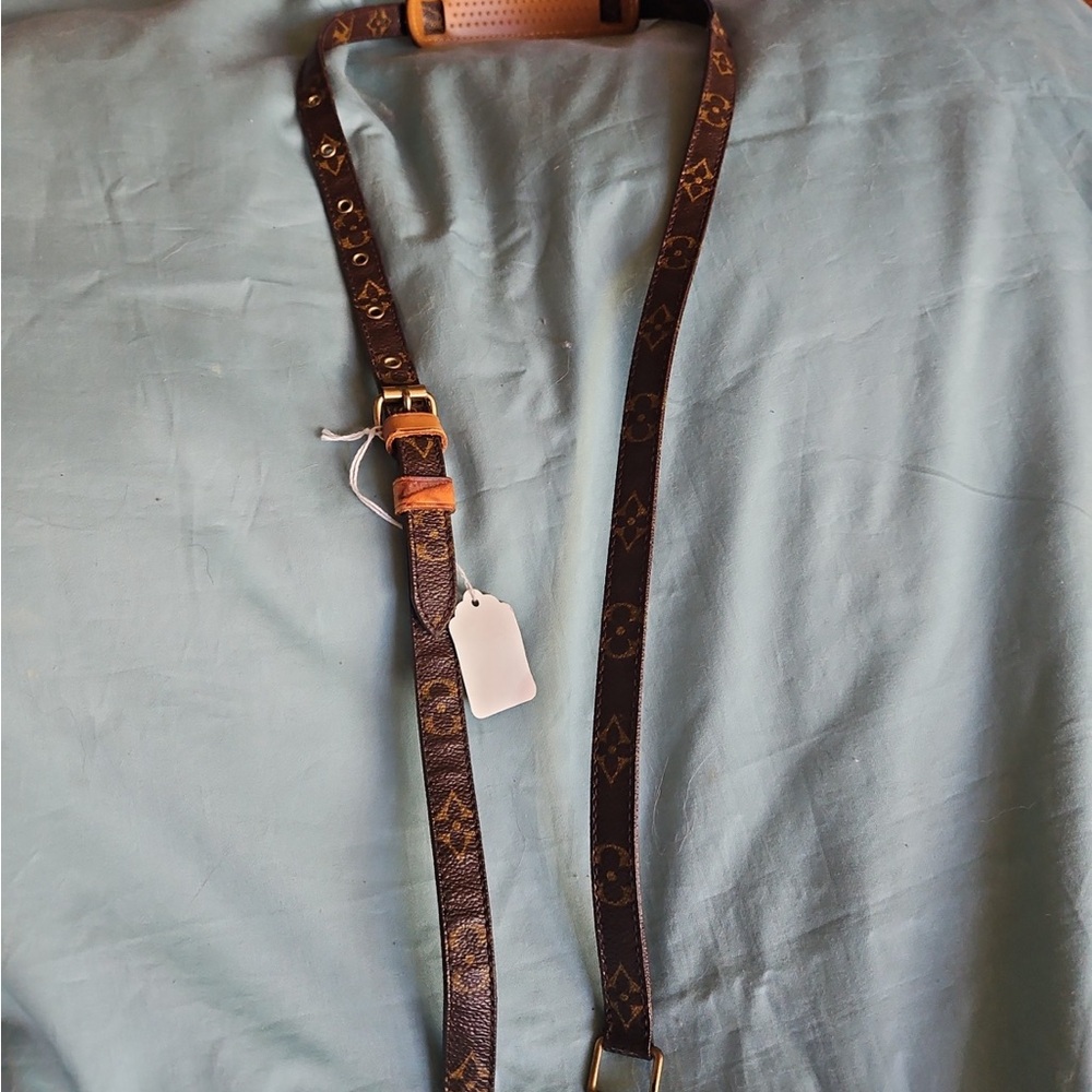 Auth Vintage Louis Vuitton Monogram crossbody strap. COME WITH UNBRANDED CLASP!! - Picture 6 of 7